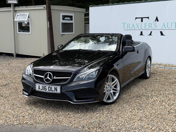 Mercedes-Benz E Class 2.1 E220d AMG Line Edition (Premium) Cabriolet G-Tronic+ Euro 6 (s/s) 2dr