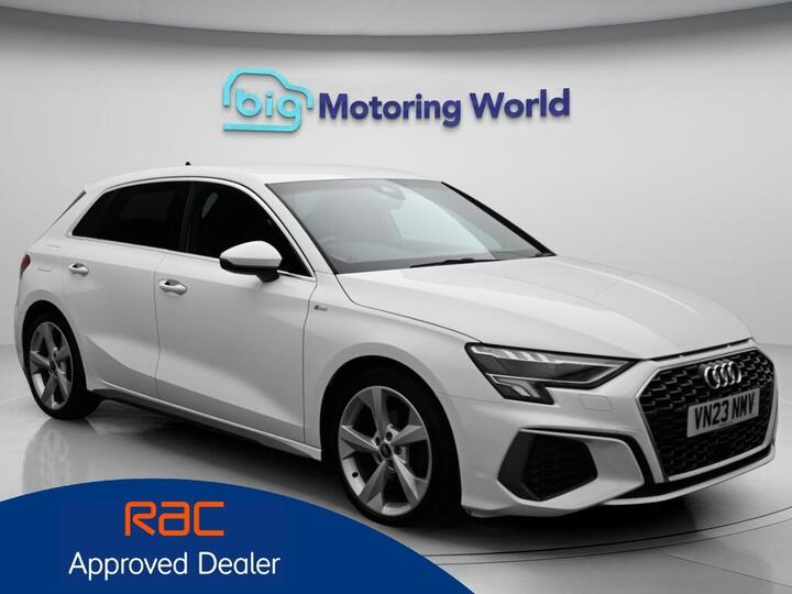 Audi A3 1.0 TFSI 30 S Line Sportback S Tronic Euro 6 (s/s) 5dr
