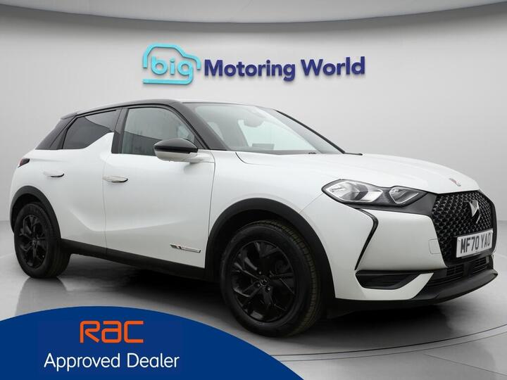 DS AUTOMOBILES DS 3 CROSSBACK 1.2 PureTech Performance Line Crossback Euro 6 (s/s) 5dr DS AUTOMOBILES DS 3 CROSSBACK 1.2 PureTech Performance Line Crossback Euro 6 (s/s) 5dr
