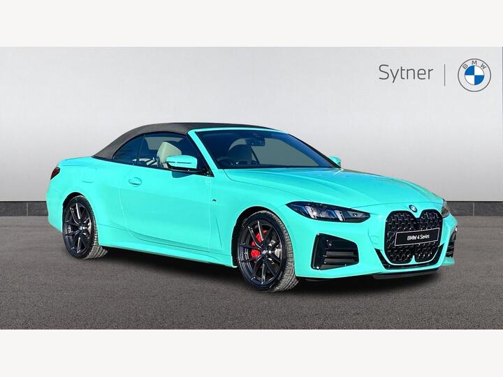 BMW 4 Series Convertible 2.0 420i M Sport Auto Euro 6 (s/s) 2dr