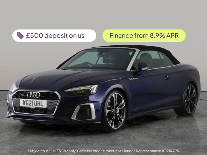 Audi A5 Cabriolet 2.0 TFSI 45 Edition 1 S Tronic Quattro Euro 6 (s/s) 2dr