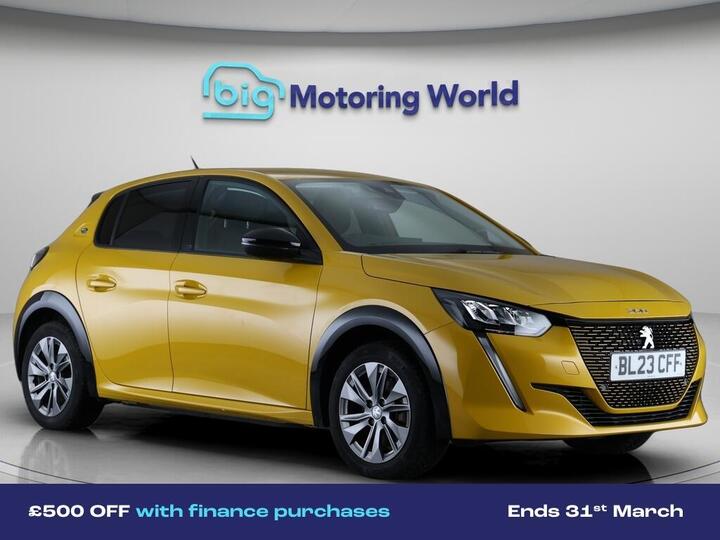 Peugeot E-208 50kWh Allure Premium + Auto 5dr (7.4kW Charger)