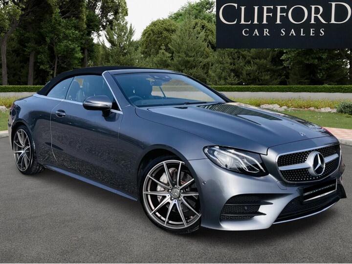 Mercedes-Benz E CLASS 2.0 E220d AMG Line Cabriolet G-Tronic+ Euro 6 (s/s) 2dr Mercedes-Benz E CLASS 2.0 E220d AMG Line Cabriolet G-Tronic+ Euro 6 (s/s) 2dr