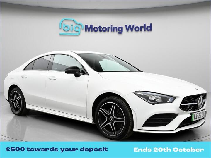 Mercedes-Benz CLA 1.3 CLA250e 15.6kWh AMG Line (Premium) Coupe 8G-DCT Euro 6 (s/s) 4dr