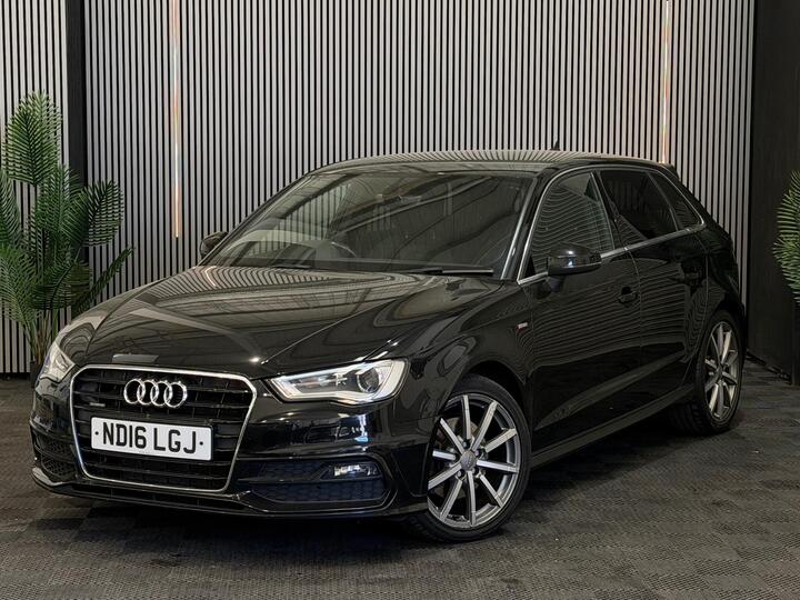Audi A3 2.0 TDI S Line Sportback S Tronic Quattro Euro 6 (s/s) 5dr (Nav)