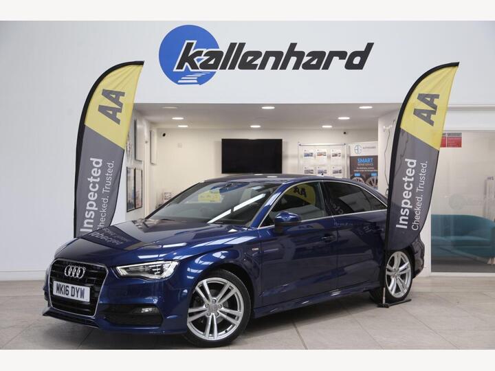 Audi A3 1.4 TFSI CoD S Line S Tronic Euro 6 (s/s) 4dr (Nav)