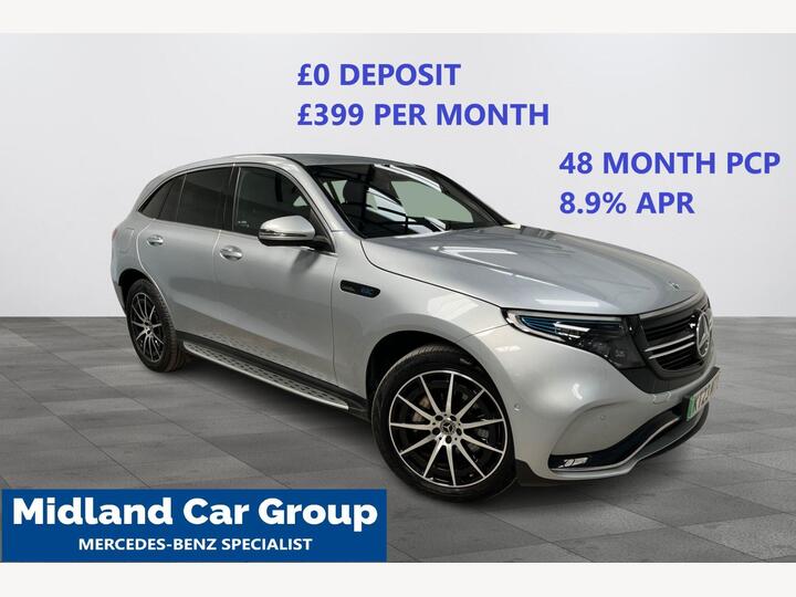 Mercedes-Benz EQC EQC 400 80kWh AMG Line Auto 4MATIC 5dr Mercedes-Benz EQC EQC 400 80kWh AMG Line Auto 4MATIC 5dr