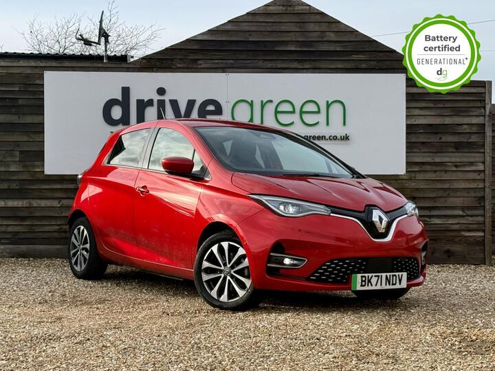 Renault Zoe R135 EV50 52kWh GT Line Auto 5dr (Rapid Charge)