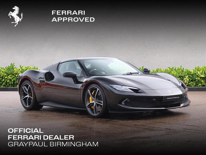 Ferrari 296 3.0T V6 7.45kWh F1 DCT Euro 6 (s/s) 2dr