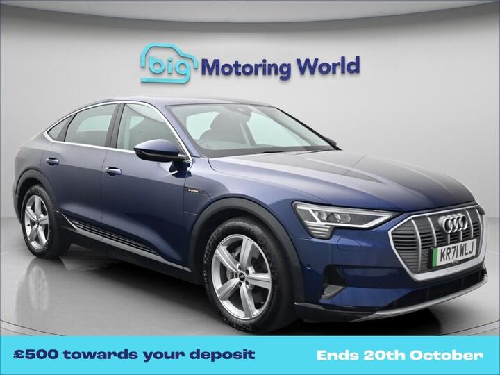 Audi E-tron 55 Technik Sportback Auto Quattro 5dr 95kWh (11kW Charger)