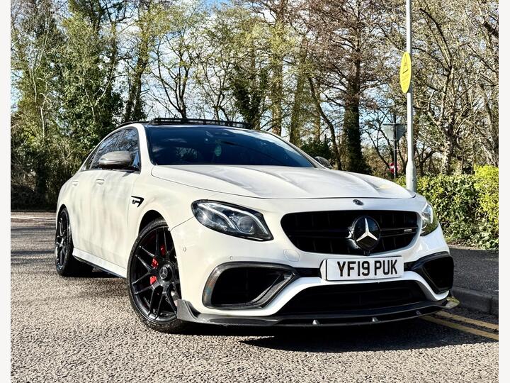 Mercedes-Benz E Class 4.0 E63 V8 BiTurbo AMG S SpdS MCT 4MATIC+ Euro 6 (s/s) 4dr Mercedes-Benz E Class 4.0 E63 V8 BiTurbo AMG S SpdS MCT 4MATIC+ Euro 6 (s/s) 4dr
