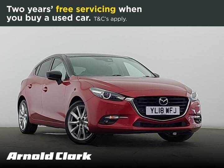 Mazda Mazda3 2.0 SKYACTIV-G Sport Nav Euro 6 (s/s) 5dr