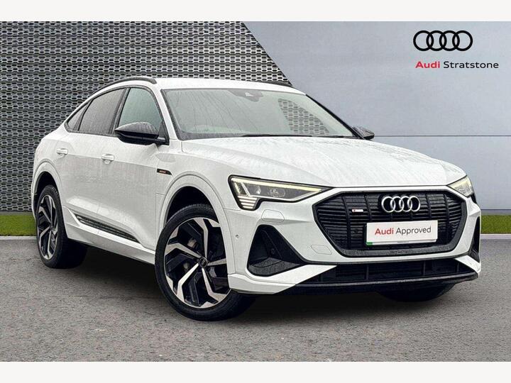 Audi E-Tron 55 Black Edition Sportback Auto Quattro 5dr 95kWh (11kW Charger)