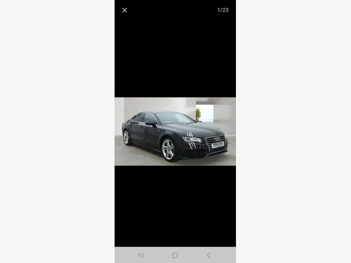 Audi A7 3.0 TDI V6 S Line Sportback Multitronic Euro 5 (s/s) 5dr