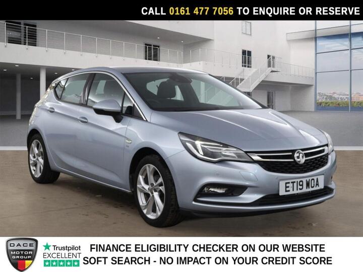 Vauxhall ASTRA 1.4i Turbo SRi Auto Euro 6 (s/s) 5dr