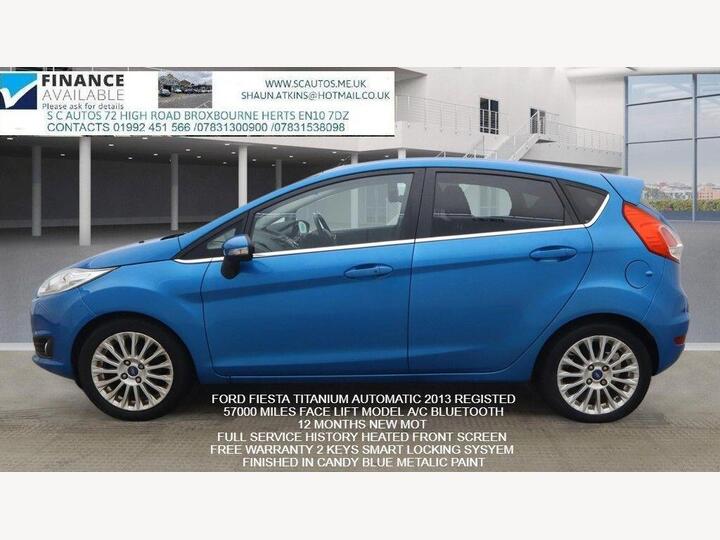 Ford Fiesta 1.6 Titanium Powershift Euro 5 5dr