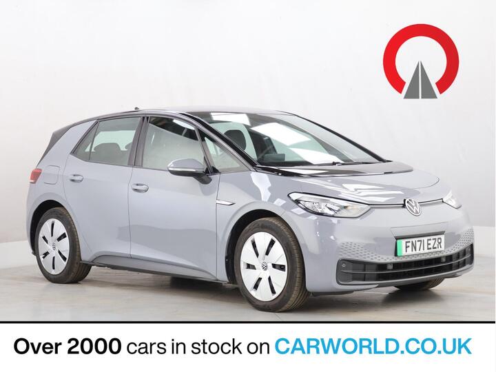 Volkswagen ID3 Pro Performance 58kWh Life Auto 5dr Volkswagen ID3 Pro Performance 58kWh Life Auto 5dr