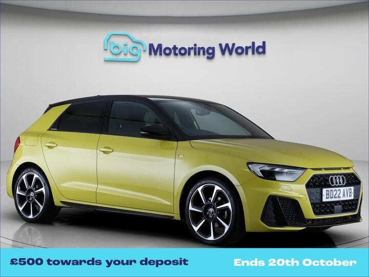 Audi A1 1.0 TFSI 30 Black Edition Sportback Euro 6 (s/s) 5dr