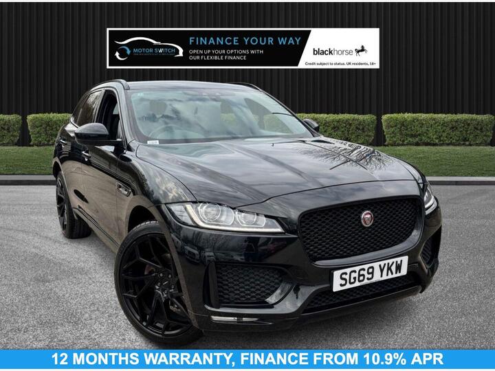 Jaguar F-PACE 2.0 D180 Chequered Flag Auto AWD Euro 6 (s/s) 5dr