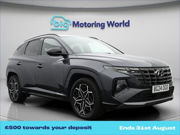 Hyundai TUCSON 1.6 T-GDi 13.8kWh N Line Auto 4WD Euro 6 (s/s) 5dr