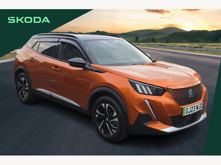 Peugeot 2008 50kWh GT Auto 5dr (7kW Charger) Peugeot 2008 50kWh GT Auto 5dr (7kW Charger)