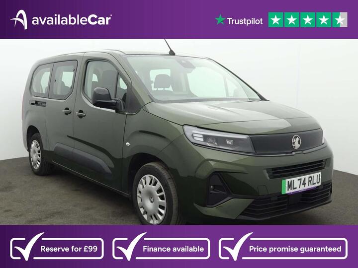 Vauxhall Combo Life Electric 52kWh Design XL MPV Auto 5dr (7.4kW Charger)