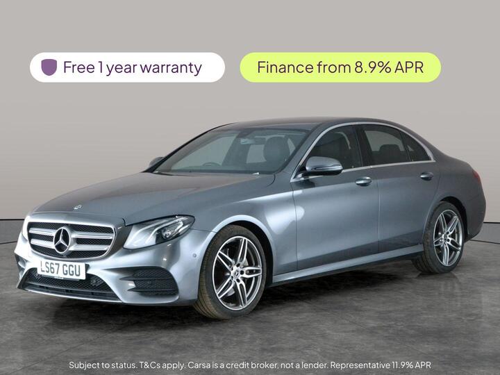 Mercedes-Benz E Class 2.0 E220d AMG Line G-Tronic+ Euro 6 (s/s) 4dr