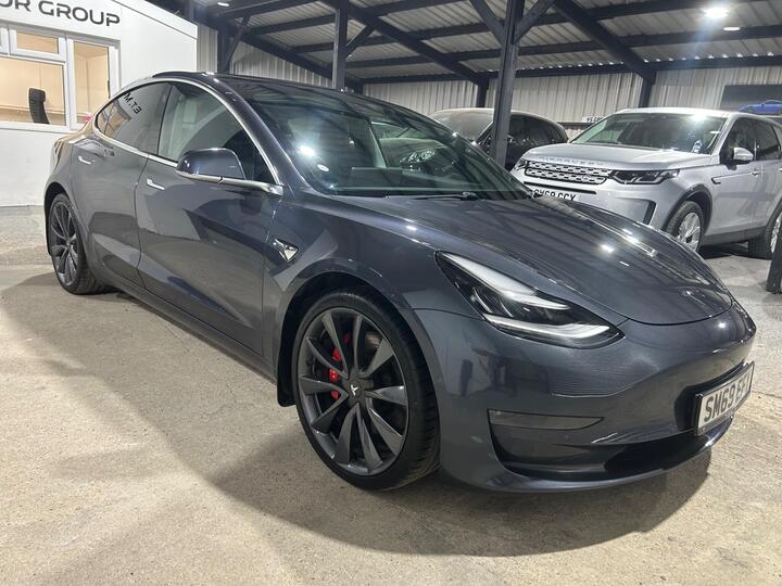 Tesla Model 3 (Dual Motor) Performance Auto 4WDE 4dr (Performance Upgrade) Tesla Model 3 (Dual Motor) Performance Auto 4WDE 4dr (Performance Upgrade)