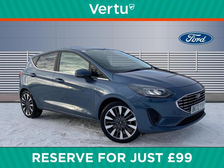 Ford Fiesta 1.0T EcoBoost MHEV Titanium X Euro 6 (s/s) 5dr Ford Fiesta 1.0T EcoBoost MHEV Titanium X Euro 6 (s/s) 5dr