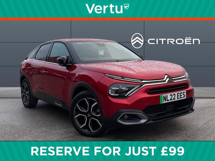 Citroen C4 50kWh Shine Plus Auto 5dr (7.4kW Charger) Citroen C4 50kWh Shine Plus Auto 5dr (7.4kW Charger)