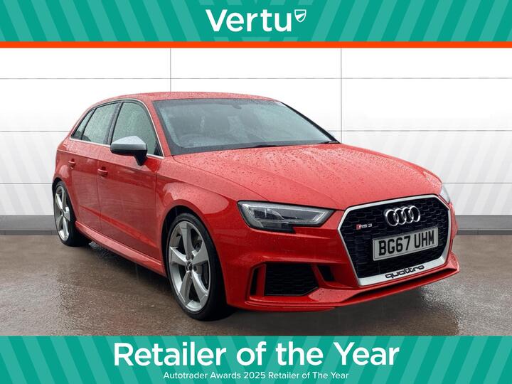 Audi RS3 2.5 TFSI Sportback S Tronic Quattro Euro 6 (s/s) 5dr