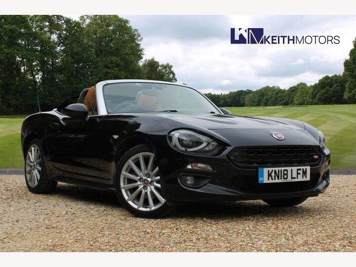 Fiat 124 Spider 1.4 MultiAir Lusso Plus Euro 6 2dr Fiat 124 Spider 1.4 MultiAir Lusso Plus Euro 6 2dr