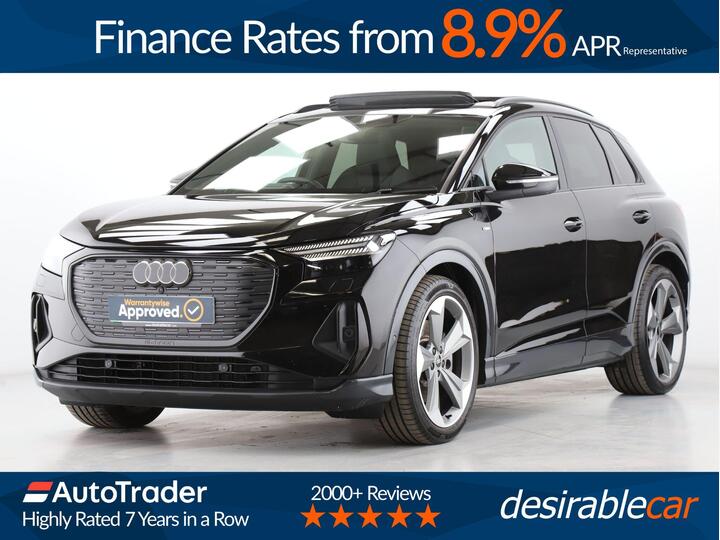 Audi Q4 E-tron 45 Black Edition Auto Quattro 5dr 82kWh Audi Q4 E-tron 45 Black Edition Auto Quattro 5dr 82kWh