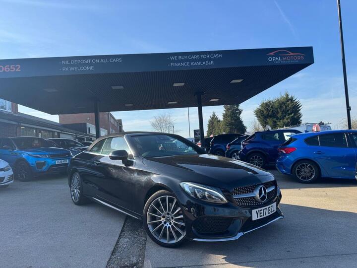 Mercedes-Benz C-CLASS 2.1 C220d AMG Line Cabriolet G-Tronic+ 4MATIC Euro 6 (s/s) 2dr