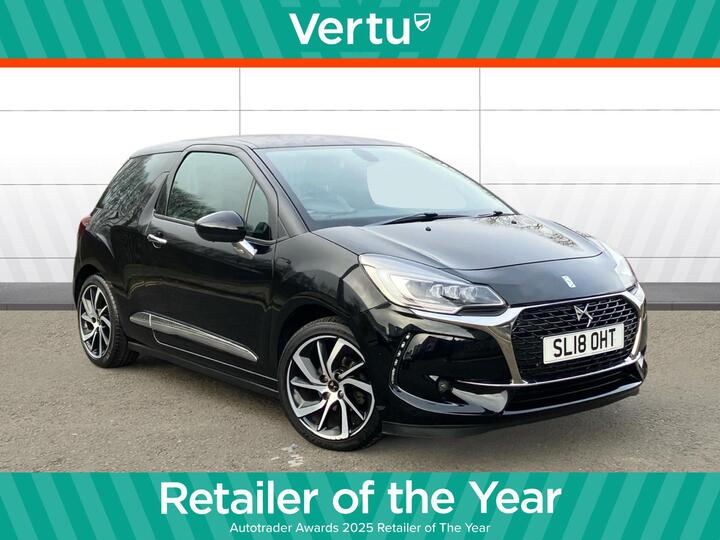 DS AUTOMOBILES DS 3 1.2 PureTech Black Lezard Euro 6 (s/s) 3dr