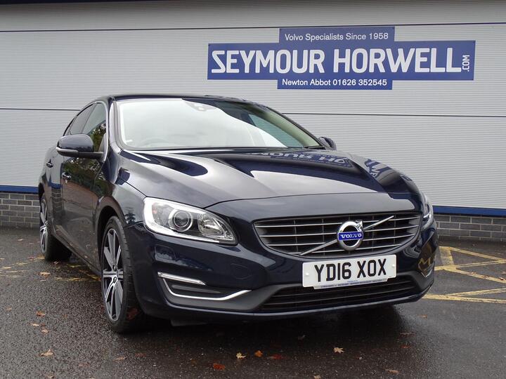 Volvo S60 2.0 D3 SE Lux Nav Auto Euro 6 (s/s) 4dr