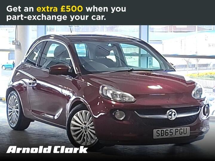 Vauxhall ADAM 1.2i GLAM Euro 6 3dr