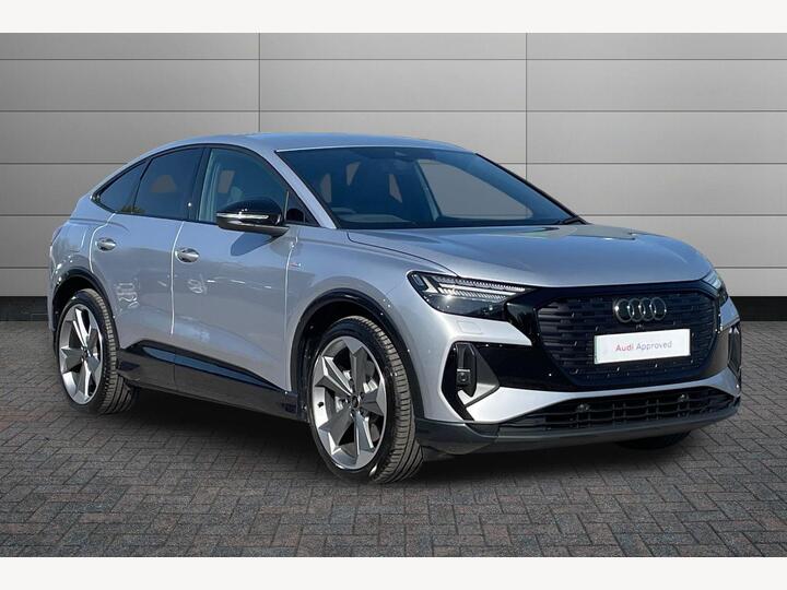 Audi Q4 E-tron 45 Black Edition Sportback Auto 5dr 82kWh Audi Q4 E-tron 45 Black Edition Sportback Auto 5dr 82kWh