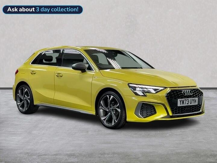 Audi A3 1.0 TFSI 30 S Line Sportback S Tronic Euro 6 (s/s) 5dr