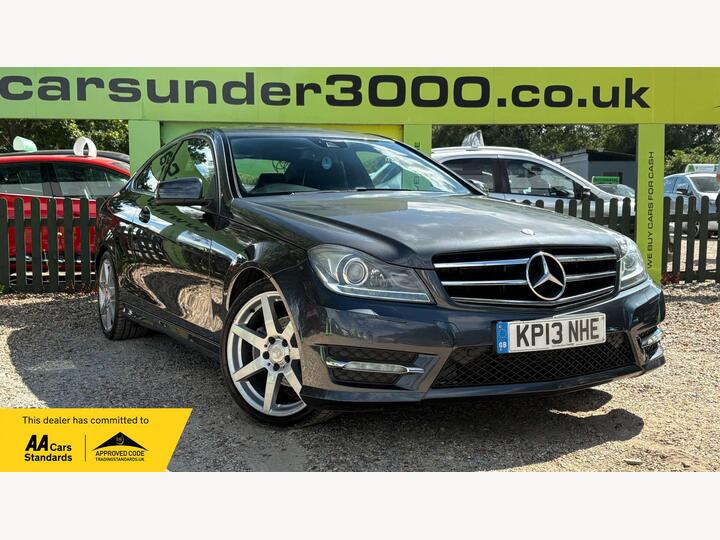 Mercedes-Benz C-CLASS 1.6 C180 BlueEfficiency AMG Sport G-Tronic+ Euro 5 (s/s) 2dr