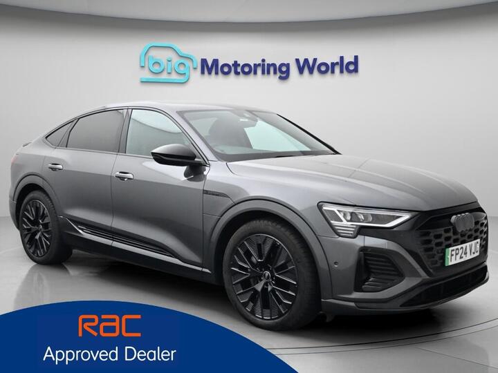 Audi Q8 E-tron 50 Black Edition Sportback Auto Quattro 5dr 95kWh (11kW Charger)