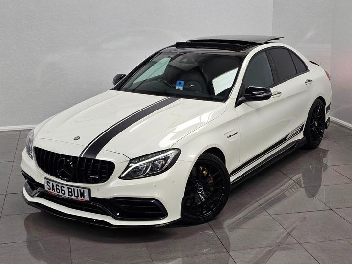 Mercedes-Benz C-CLASS 4.0 C63 V8 BiTurbo AMG (Premium) SpdS MCT Euro 6 (s/s) 4dr