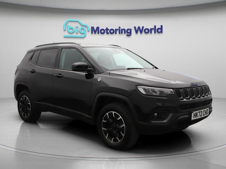 Jeep Compass 1.3 GSE T4 11.4kWh Trailhawk Auto 4xe Euro 6 (s/s) 5dr Jeep Compass 1.3 GSE T4 11.4kWh Trailhawk Auto 4xe Euro 6 (s/s) 5dr