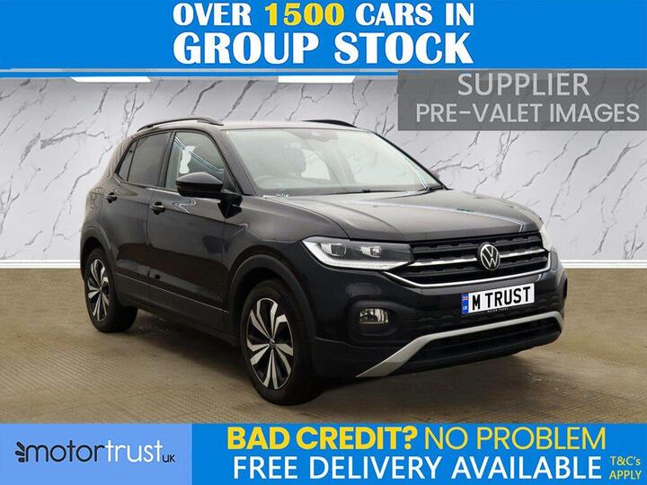 Volkswagen T-CROSS 1.0 TSI Black Edition Euro 6 (s/s) 5dr Volkswagen T-CROSS 1.0 TSI Black Edition Euro 6 (s/s) 5dr