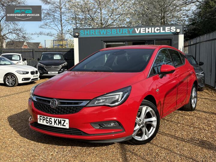 Vauxhall Astra 1.0i Turbo EcoFLEX SRi Nav Euro 6 (s/s) 5dr