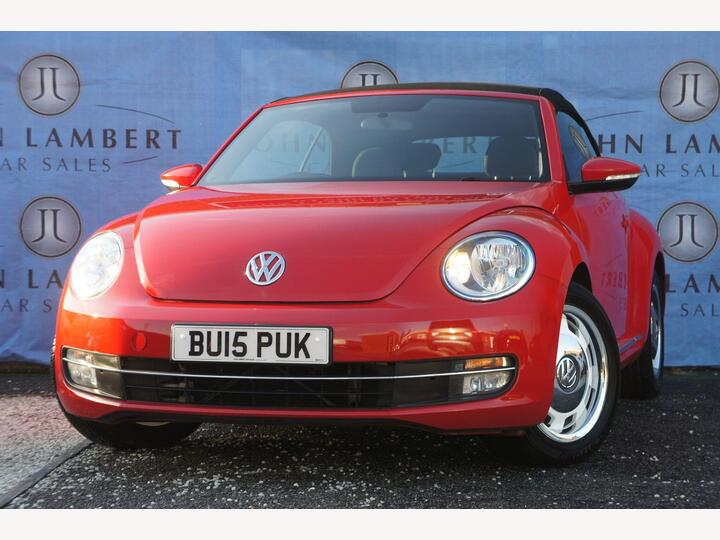 Volkswagen Beetle 1.2 TSI BlueMotion Tech Design Cabriolet DSG Euro 6 (s/s) 2dr Volkswagen Beetle 1.2 TSI BlueMotion Tech Design Cabriolet DSG Euro 6 (s/s) 2dr