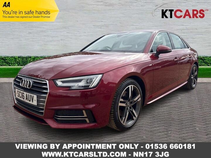 Audi A4 2.0 TFSI S Line Euro 6 (s/s) 4dr