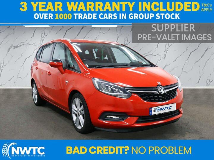 Vauxhall ZAFIRA TOURER 1.4i Turbo SRi Auto Euro 6 5dr
