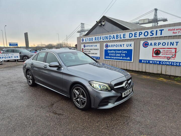 Mercedes-Benz C Class 1.5 C200 MHEV EQ Boost AMG Line (Premium) G-Tronic+ Euro 6 (s/s) 4dr