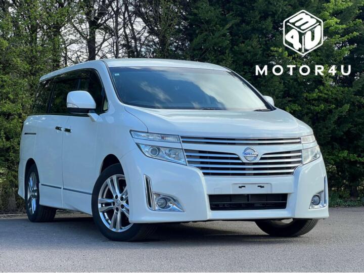 Nissan ELGRAND 250HIGHWAY STAR BLACK LEATHER NAVI EDITION V